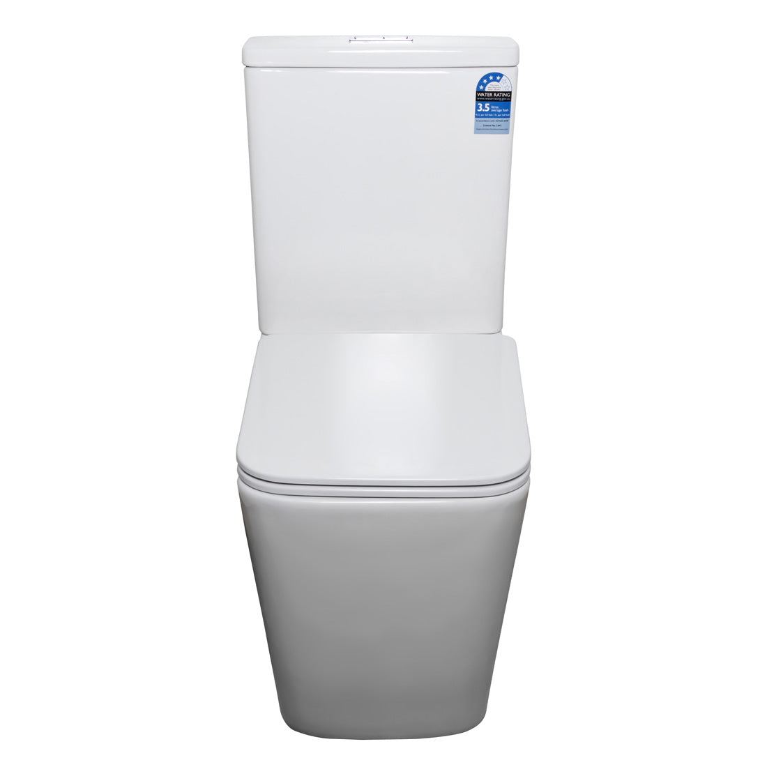 Danube Rimless Back to Wall Toilet Suite V3