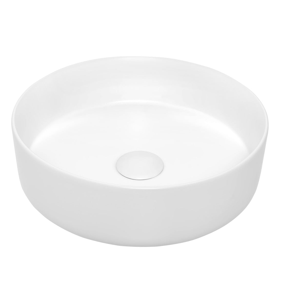 Cylindro 355 Above Counter Basin Matte White