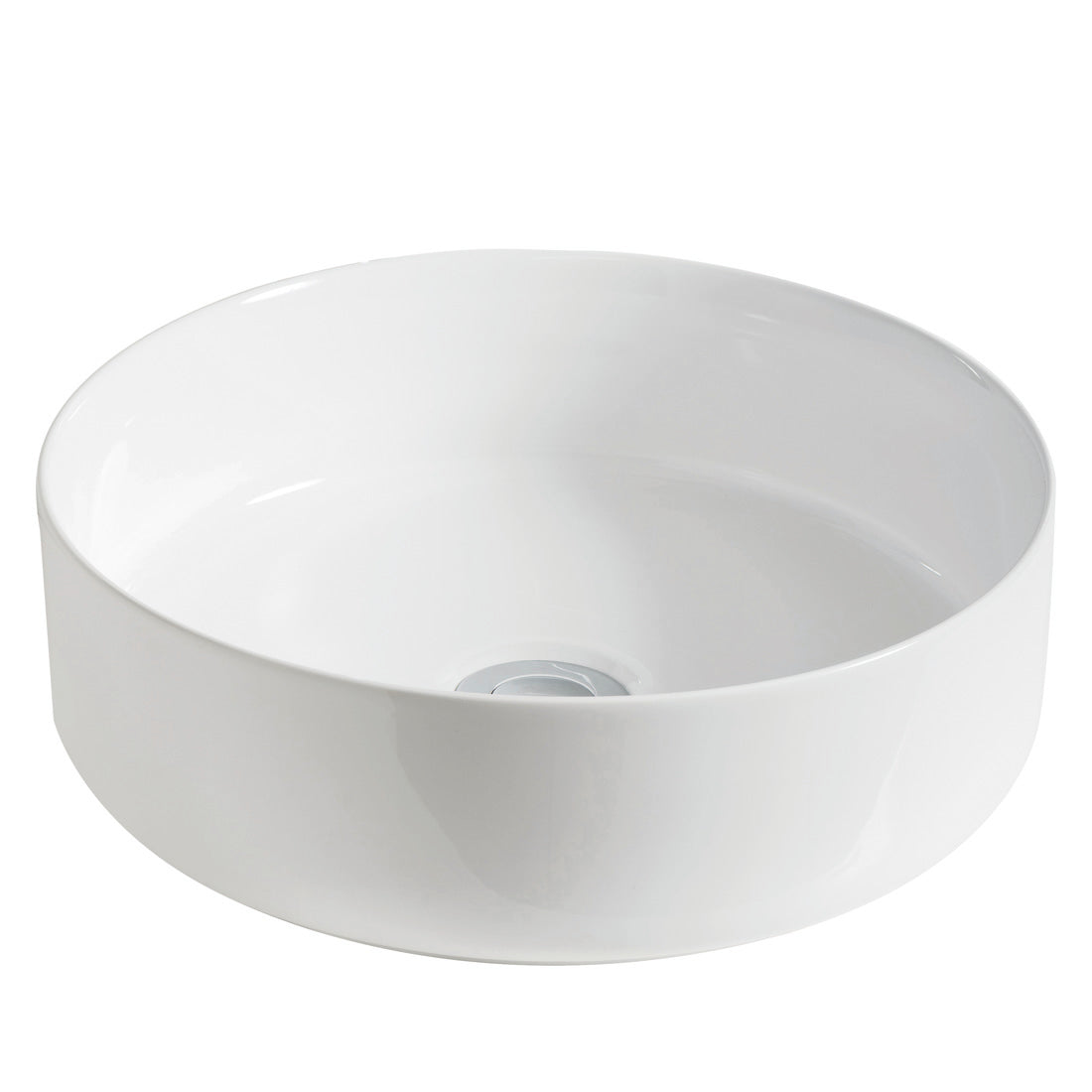 Cylindro 355 Above Counter Basin White