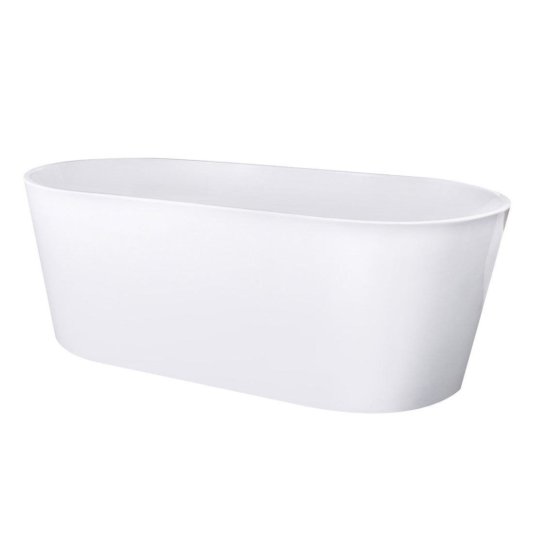 Cylindro 1500 Freestanding Bath Gloss White