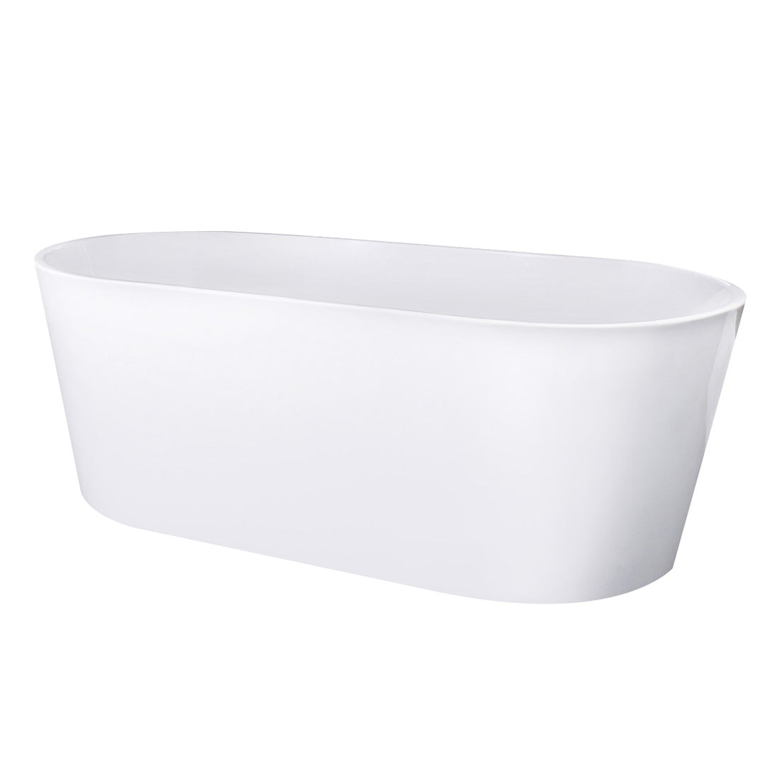 Cylindro 1700 Freestanding Bath Gloss White