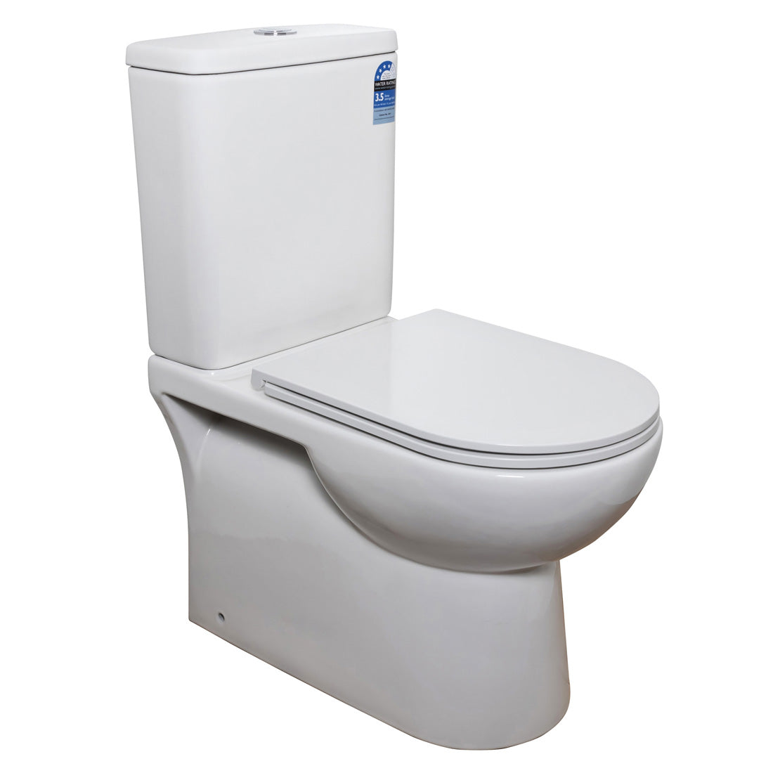 Cove Rimless Back to Wall Toilet Suite V2